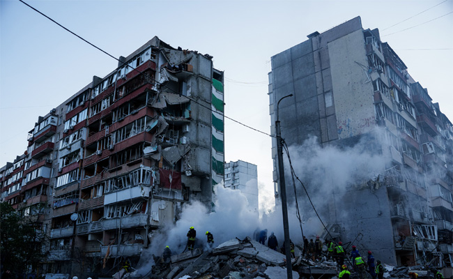 Death toll in attack on Kyiv apartment building now stands at 24